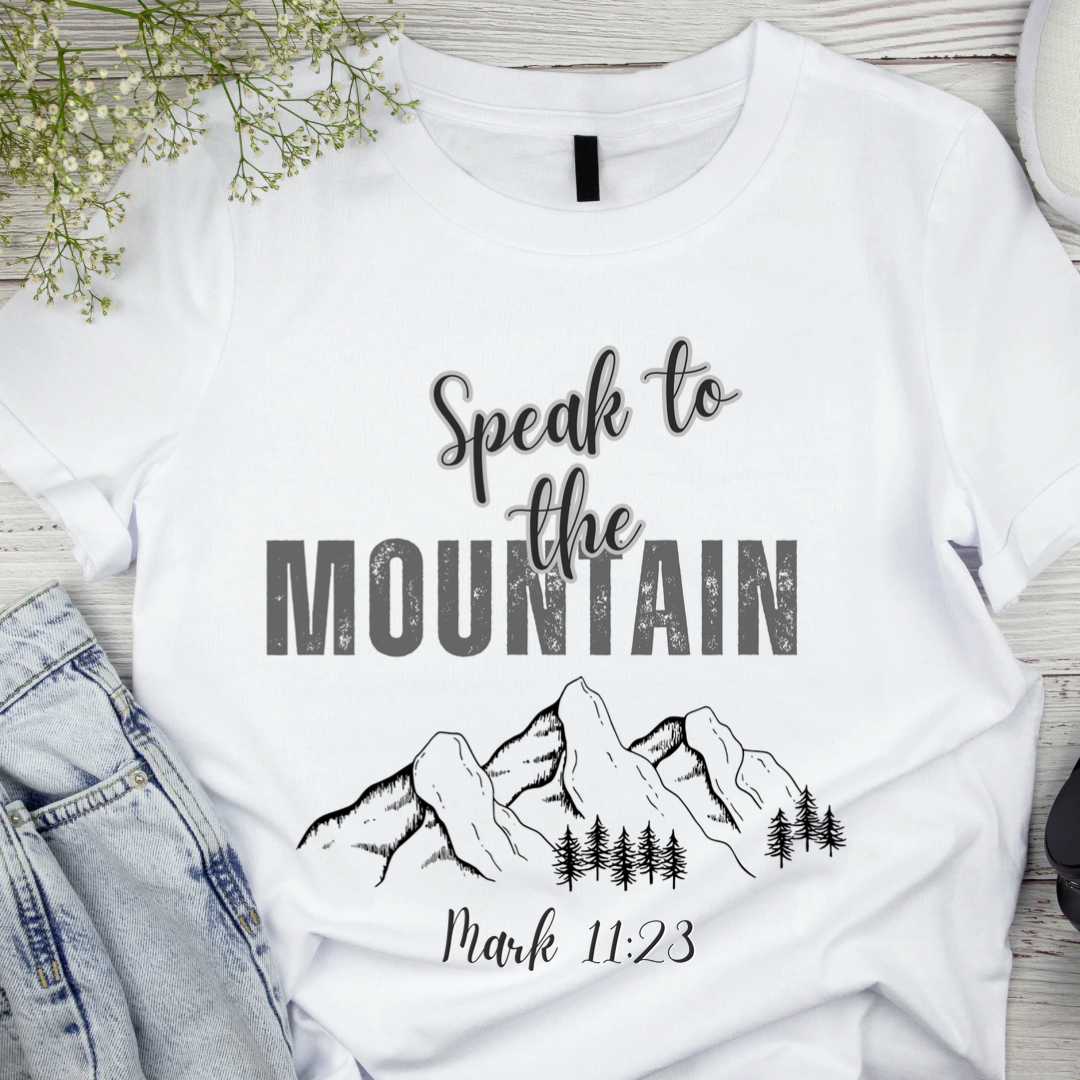 Mountain Be Cast into the Sea Tee