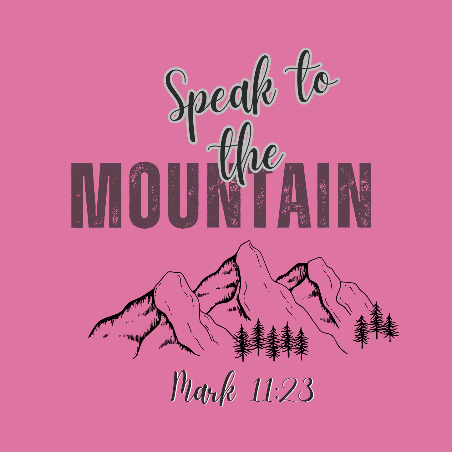 Mountain Be Cast into the Sea Tee