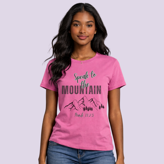 Speak to the Mountain Tee